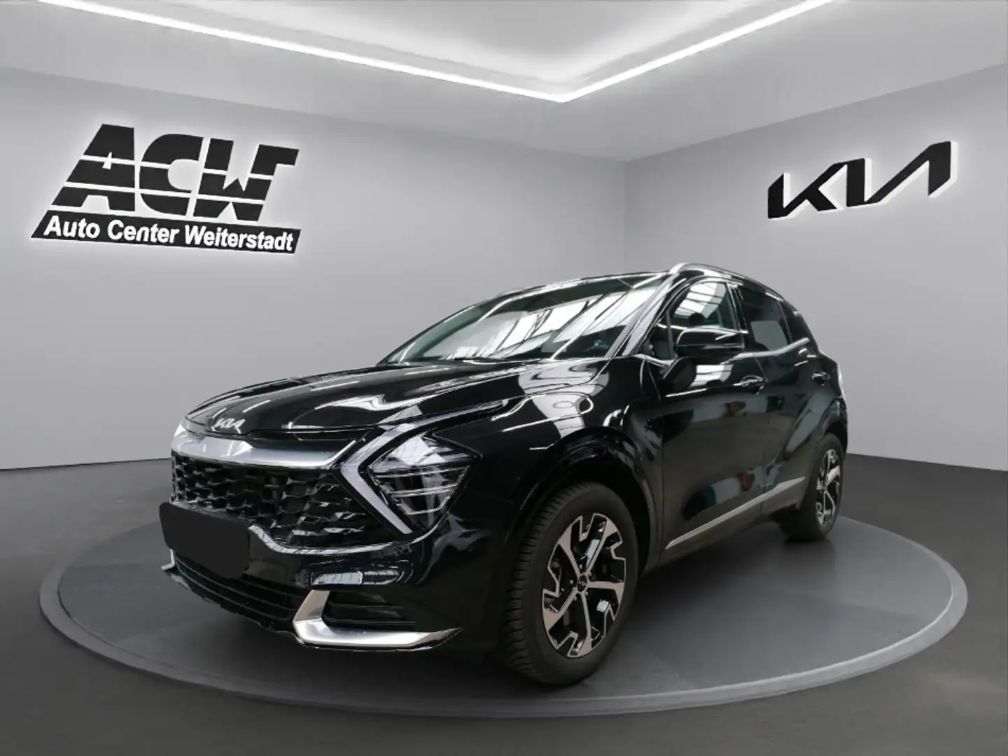 Kia Sportage SPORTAGE 1.6T 48V 2WD DCT SPIRIT FULL-LED EL.SITZE Schwarz - 1