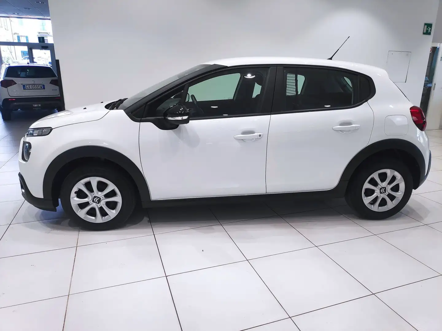 Citroen C3 BlueHDi 100 S&S Van Feel*2 POSTI*DIESEL* Bianco - 2