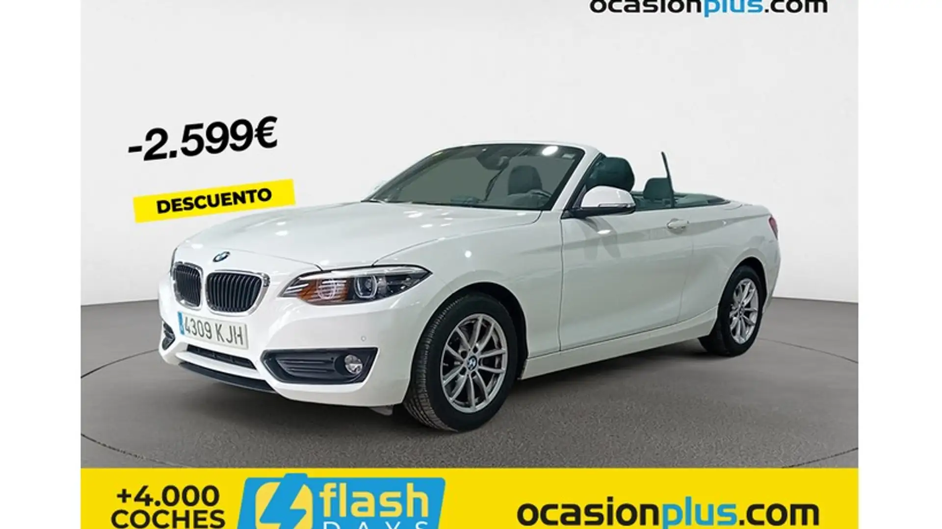 BMW 220 220iA Cabrio Blanco - 1