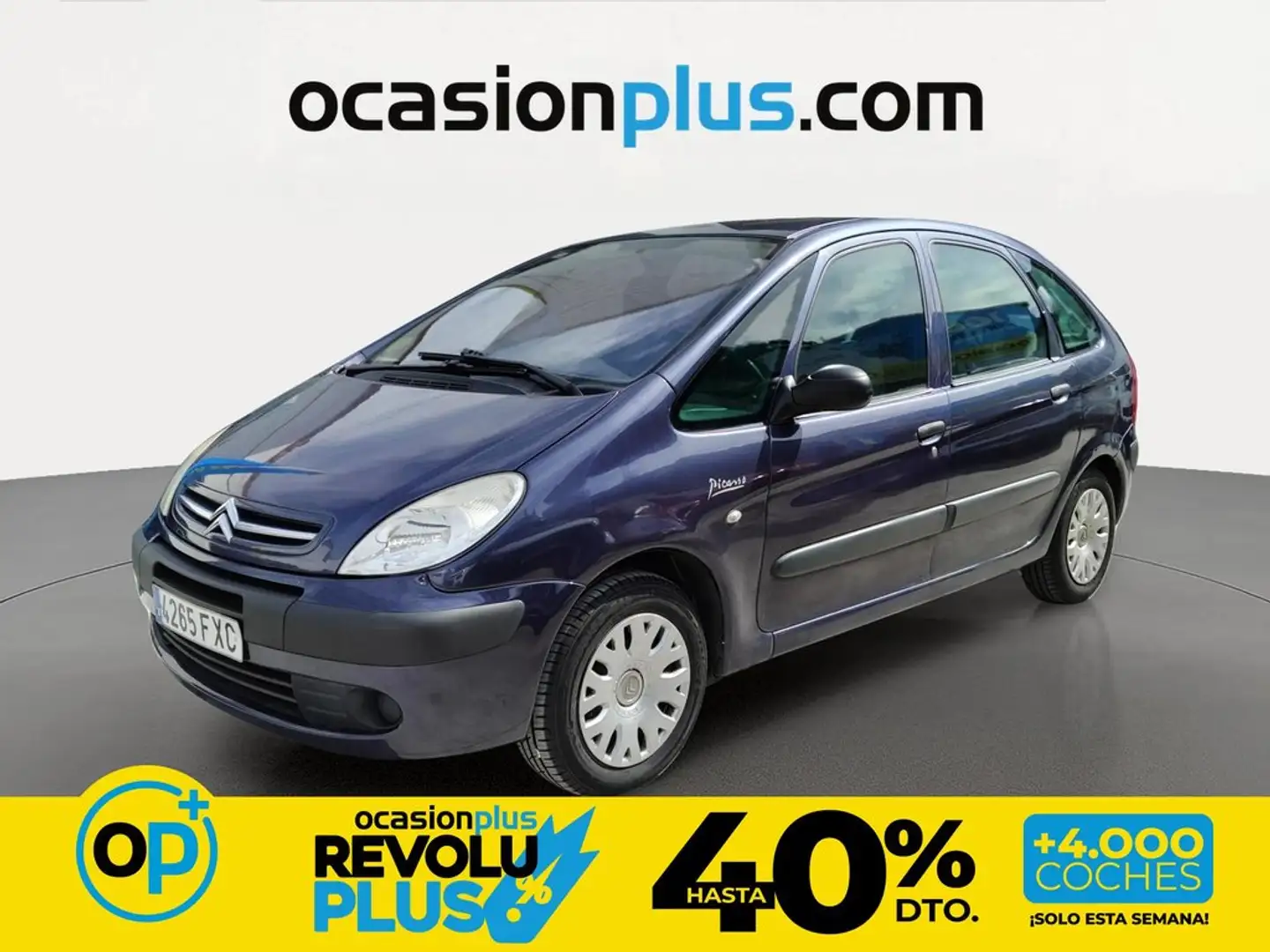 Citroen Xsara Picasso 1.6HDi SX 92 Azul - 1