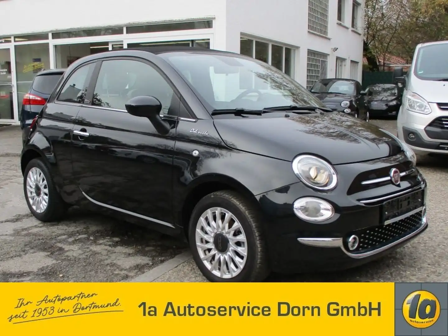 Fiat 500C Dolcevita PDC*DAB*Licht/Regensensor*Tempomat Noir - 1