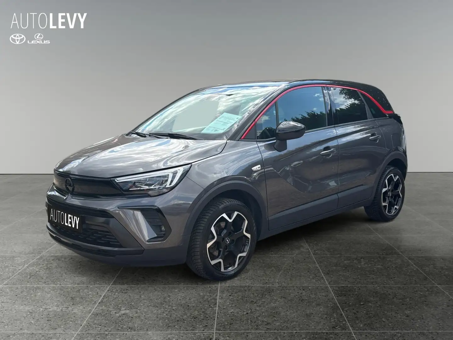 Opel Crossland 1.2 Turbo GS Line +Carplay+Sitzheizung+ Grijs - 2