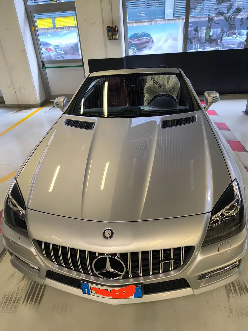 Mercedes-Benz SLK 250 SLK 250 (cgi be) Premium auto Srebrny - 2