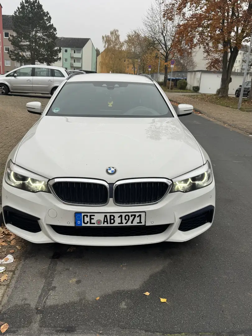 BMW 520 520 d M Sport Weiß - 1