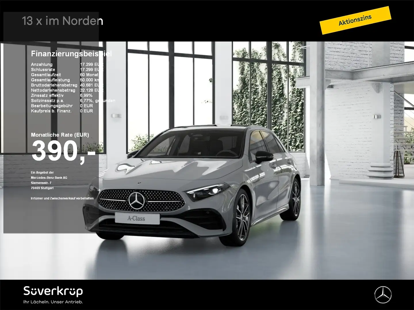 Mercedes-Benz A 200 +AMG NIGHT SPUR PANO KAMERA PDC SHZ MULTI Grau - 1