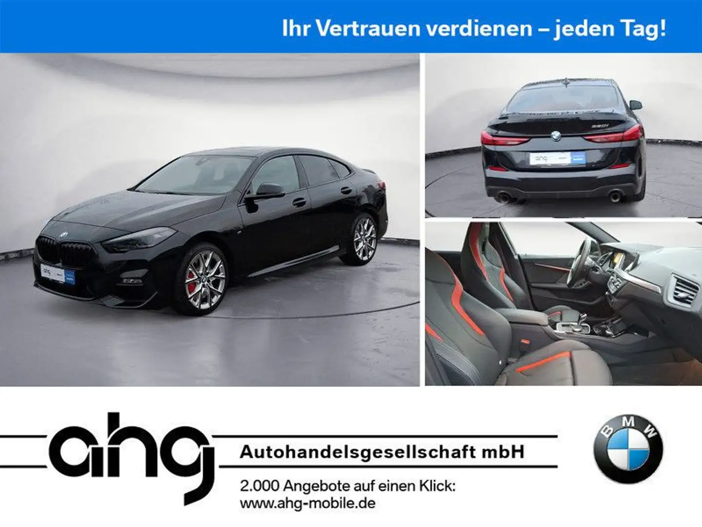 BMW Sonstige 220i Gran Coupe Edition Colorvision *MSport*Shad Schwarz - 1