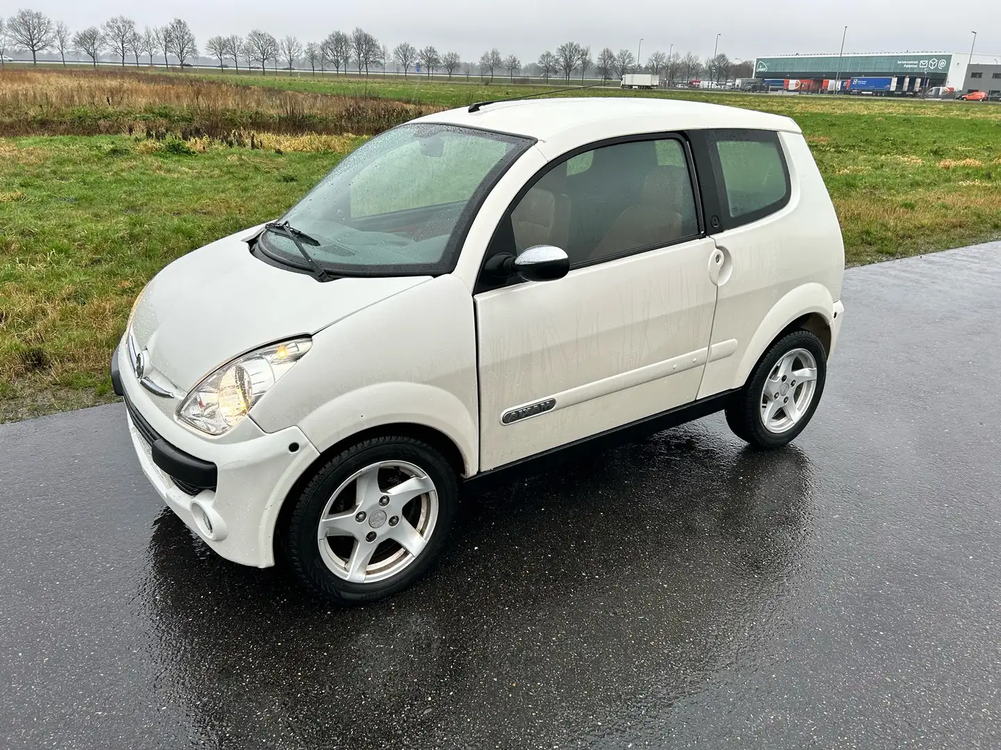 Aixam Roadline roadline diesel 45 km auto Blanc - 1