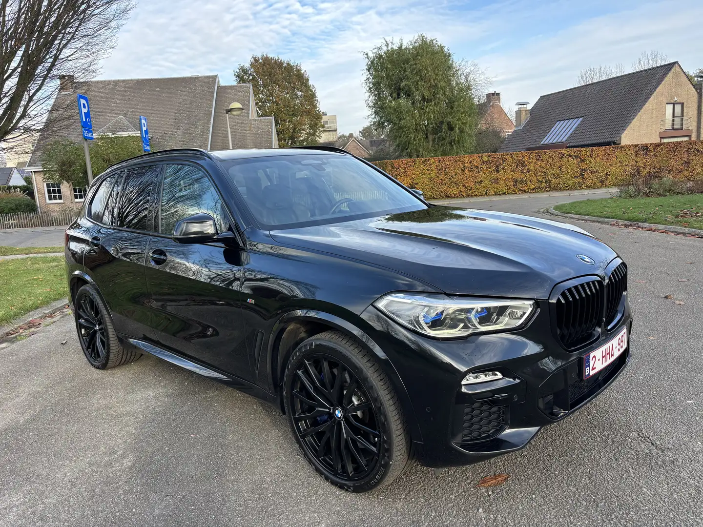 BMW X5 45E M Individual Performance 394Pk M Sportzetels Zwart - 1