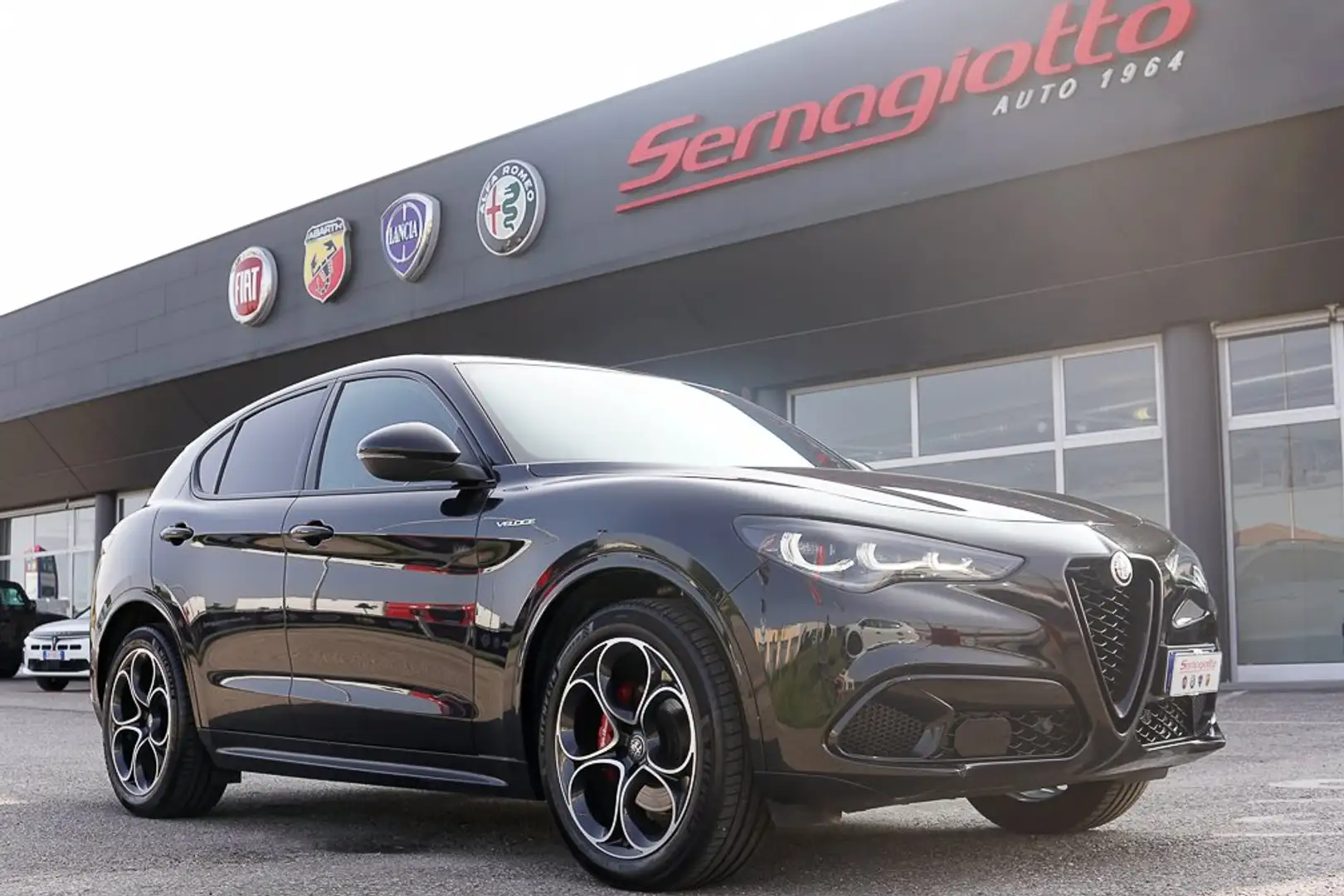 Alfa Romeo Stelvio 2.2 210cv Veloce Q4 |PINZE ROSSE| CRUISE ADATTIVO Nero - 2
