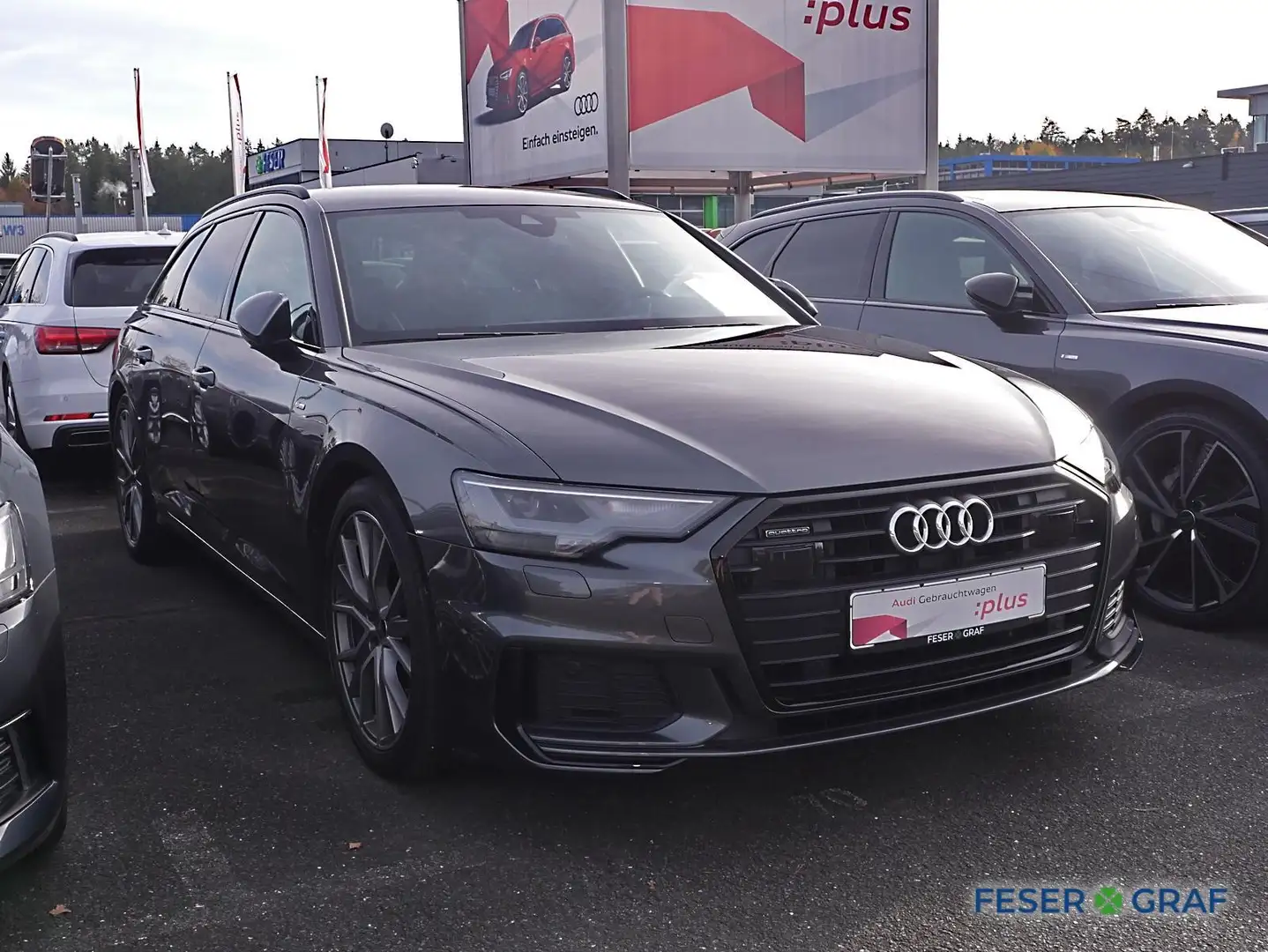 Audi A6 Avant 40 TDI qu S tronic 2x S Line Leder,Navi Grau - 2