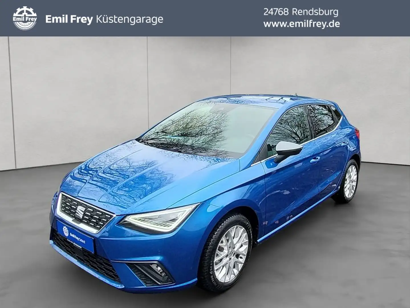 SEAT Ibiza Xcellence 1.0 TSI DSG Kamera/LED/Navi/Gjr Blau - 1