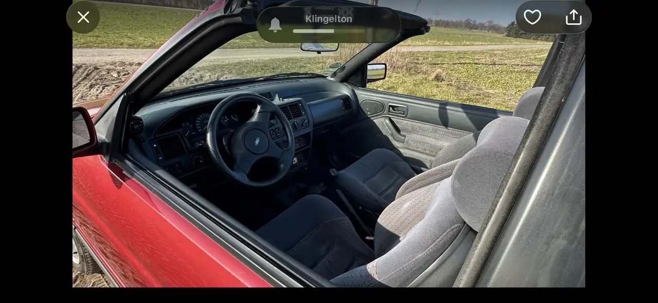 Ford Escort Cabrio H-Kennzeichen, foto 6