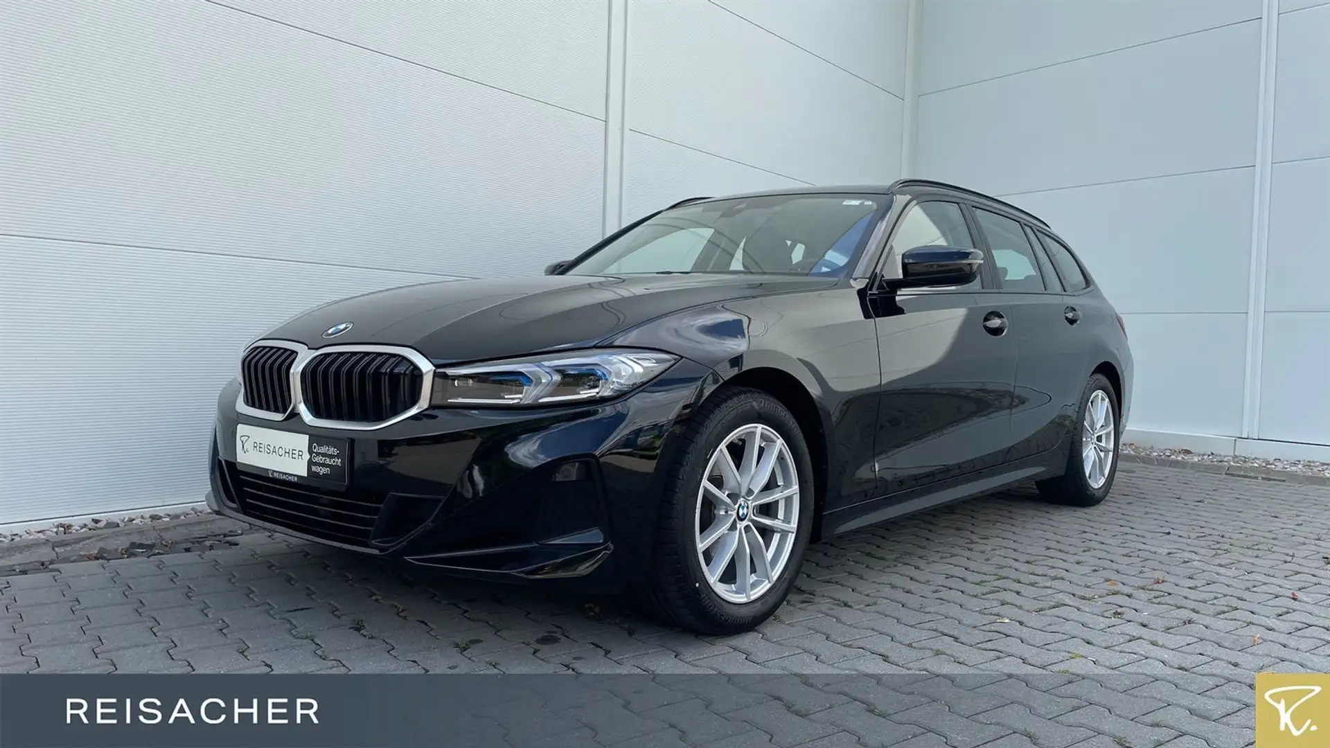 BMW 320 d Tou LCPro.HuD,Sthz.AHK,adLED,RFK,el.Sitze+M Schwarz - 1