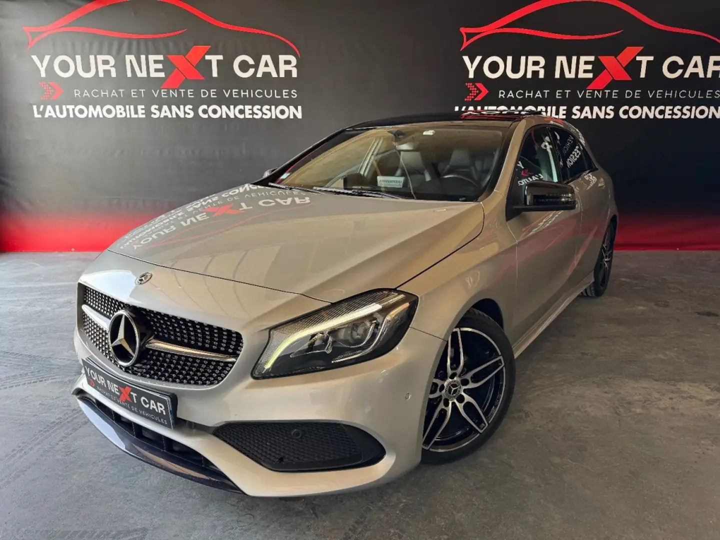 Mercedes-Benz A 180 180 FASCINATION BVM Gris - 1