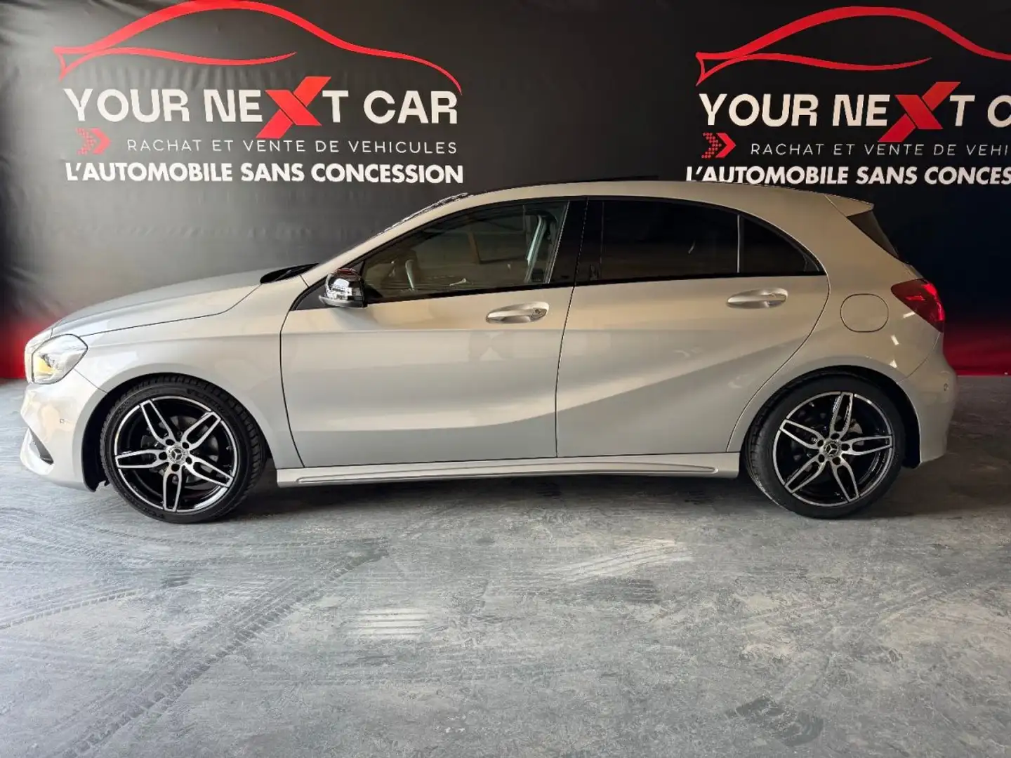 Mercedes-Benz A 180 180 FASCINATION BVM Gris - 2