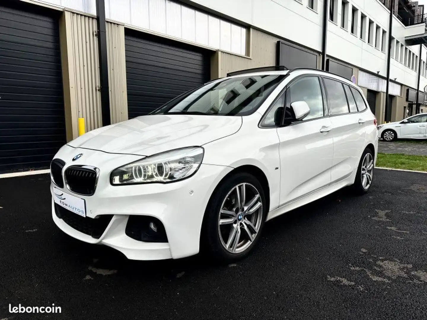 BMW 218 SERIE (F46) 218DA 150CH M SPORT 7 PLACES Blanc - 1
