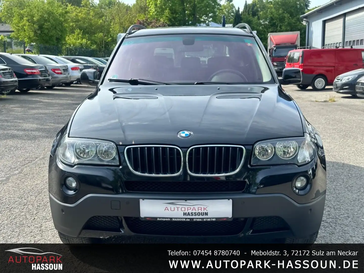 BMW X3 2.0i TÜV 05/27 AHK Tempo FSE Klimaaut. Schwarz - 2
