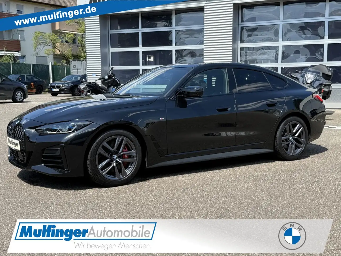 BMW 440 Mi GranC. M Pro HUD ACC SurView.GlasD.Ha/Ka PDC Schwarz - 1