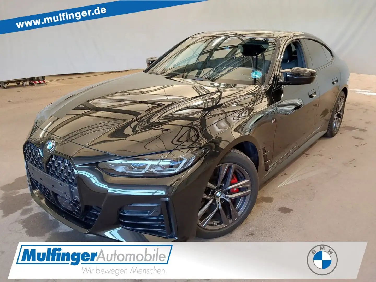 BMW 440 Mi GranC. M Pro HUD ACC SurView.GlasD.Ha/Ka PDC Чёрный - 1