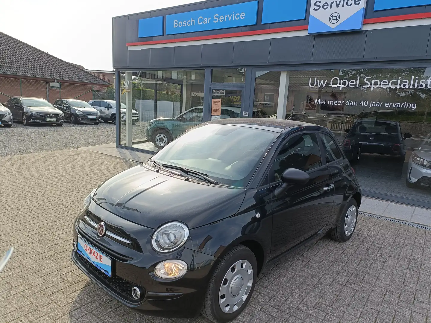 Fiat 500 500 1.0 Hybrid (benzine/elektrisch) **OVERNAME** Zwart - 2