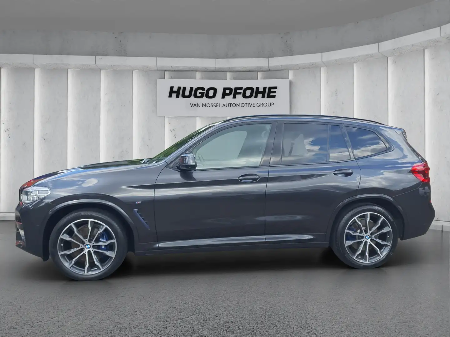 BMW X3 xDrive 30d M Sport Autom LED AHK RFK LEDER BT Gri - 2