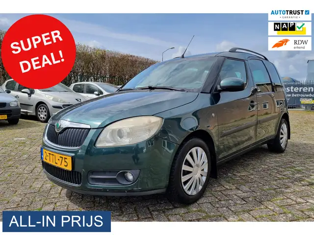 Skoda Roomster 1.6-16V AUTOMAAT ✅TREKHAAK