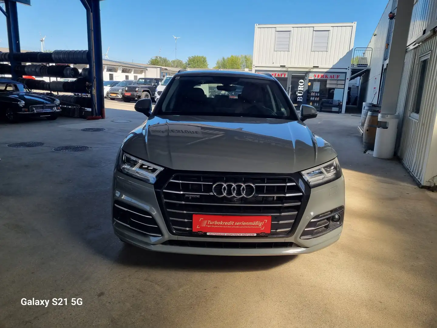 Audi Q5 Q5 55 e TFSI Sport quattro S-Line - Topzustand! Grau - 2