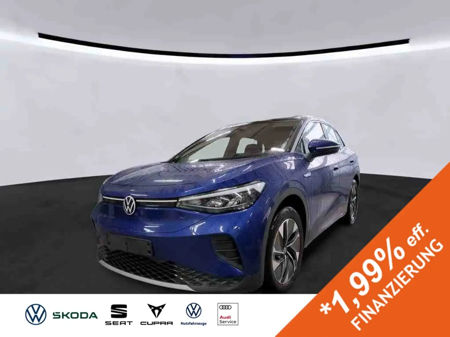 Volkswagen ID.4 PRO PERF. 82 kWh +AHK +WÄPU +CARPLAY +19" +LED +N Blau - 1