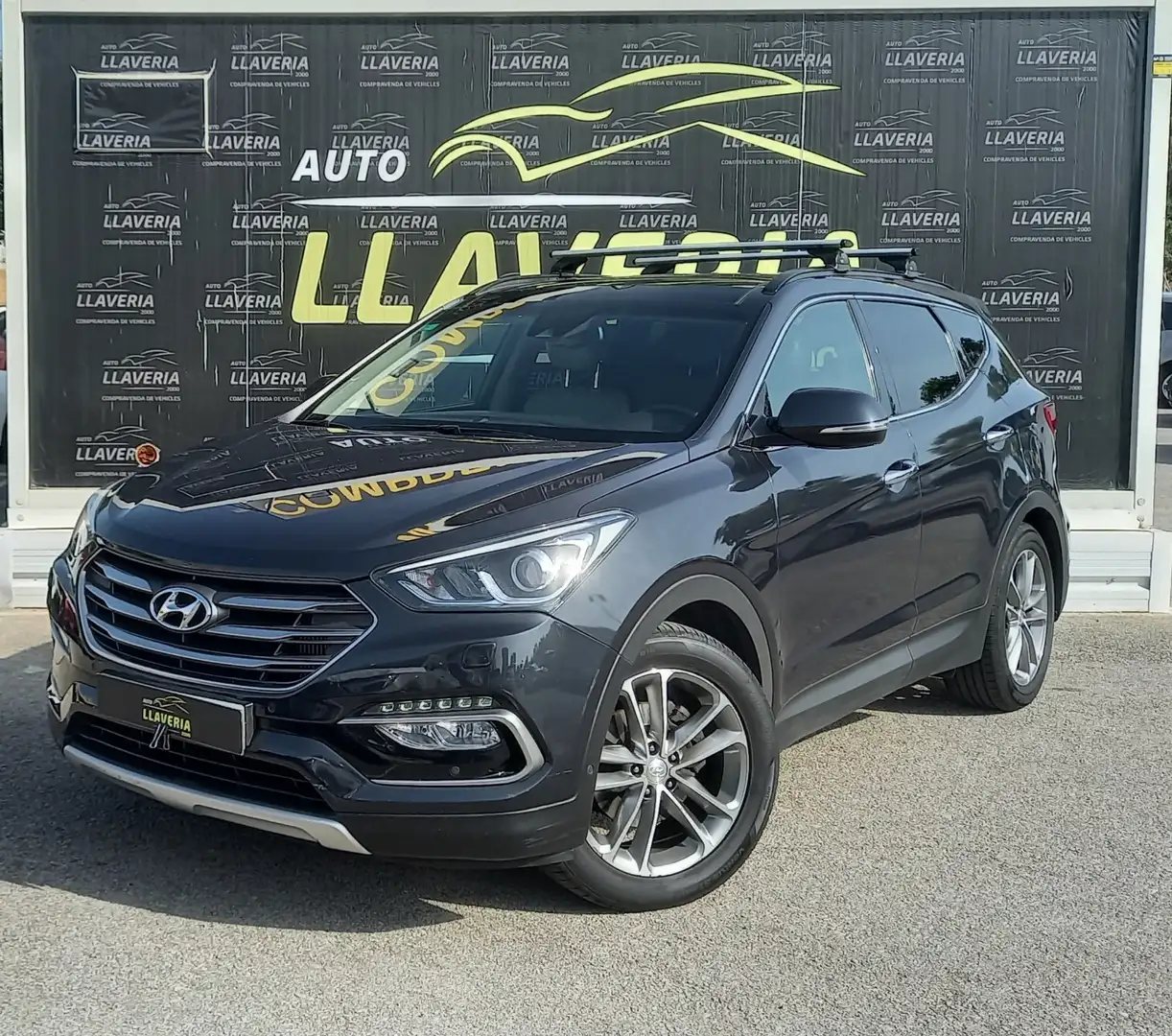 Hyundai SANTA FE 2.2CRDi 4x4 Style 7s Aut. Modrá - 1