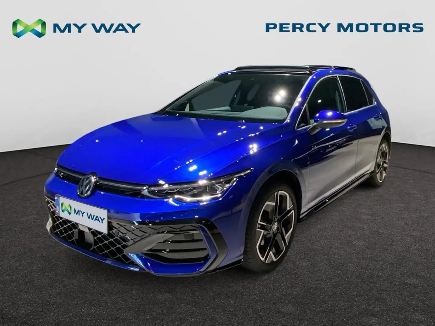 Volkswagen Golf Golf R-Line Business Premium 1.5 eTSI 110 kW (150 ch) 7 vitesses DSG Blauw - 1