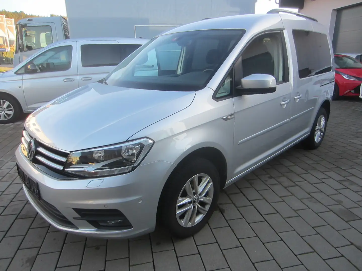 Volkswagen Caddy Comfortline,Kamera,Navi,1-Hand Grau - 1