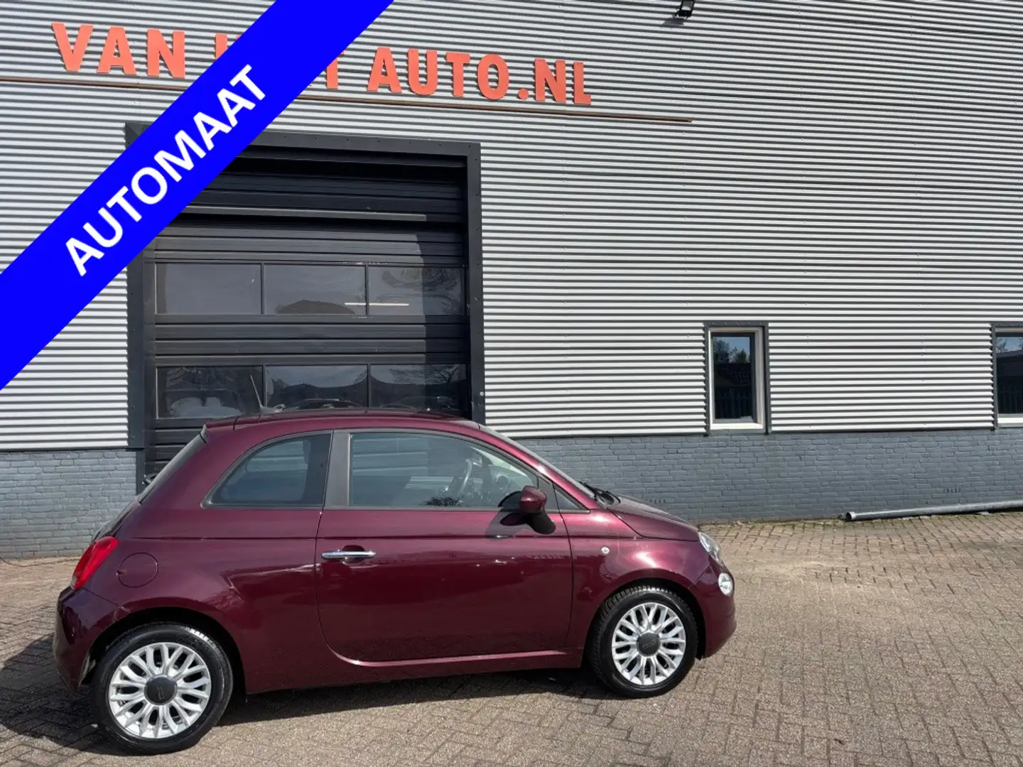 Fiat 500 0.9 Popstar | 3 MND GAR | AIRCO | SPORTVELGEN | EL Rood - 1