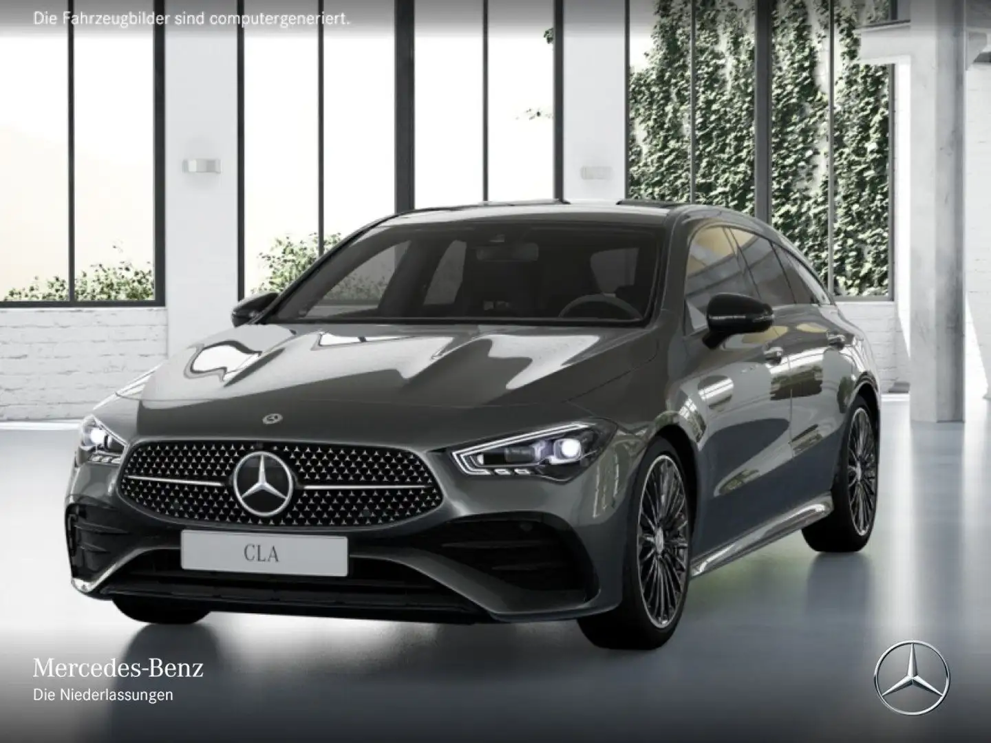 Mercedes-Benz CLA 200 d AMG+NIGHT+PANO+360°+MULTIBEAM+BURMESTER Grau - 2