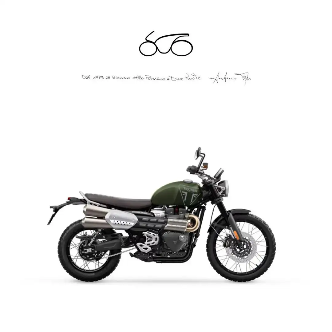 Triumph Scrambler 1200X Rouge - 1