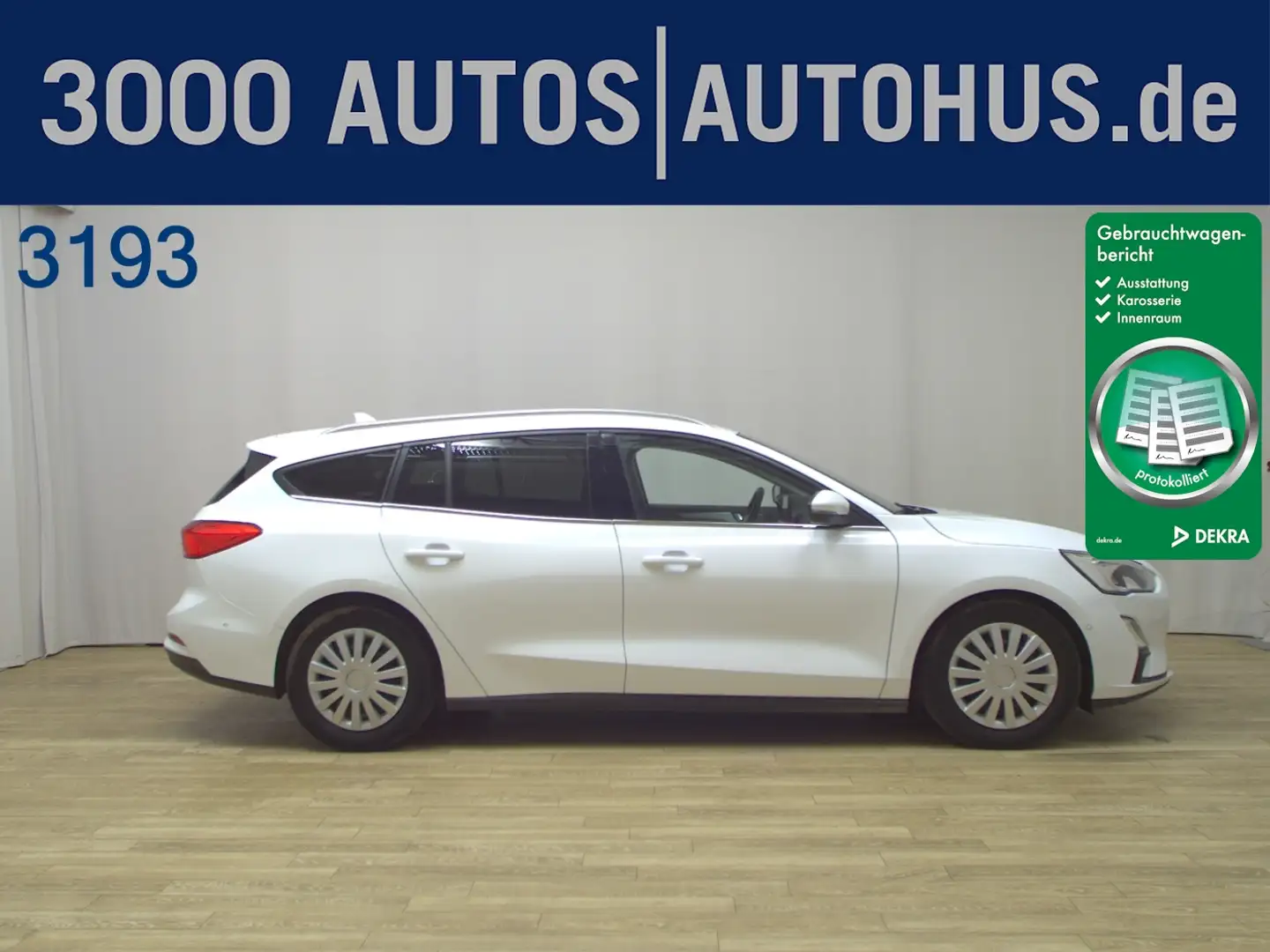 Ford Focus Turnier 1.5 EcoBlue Cool & Connect ACC Weiß - 1
