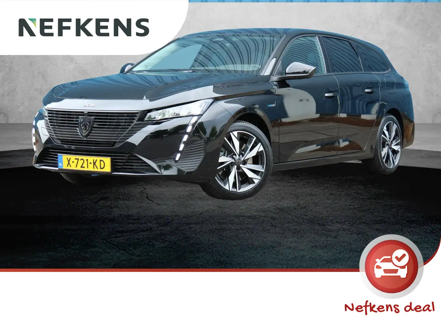 Peugeot 308 SW 1.6 Plug-in Hybrid 180PK Active Pack Business | Zwart - 1