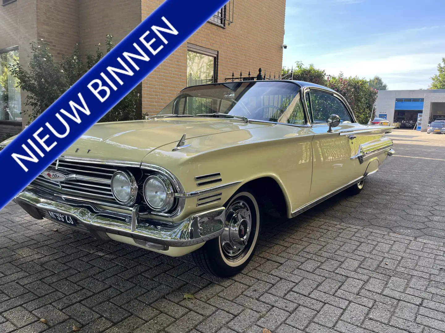 Chevrolet Impala SPORT COUPE V 8 348 Big Block Jaune - 1