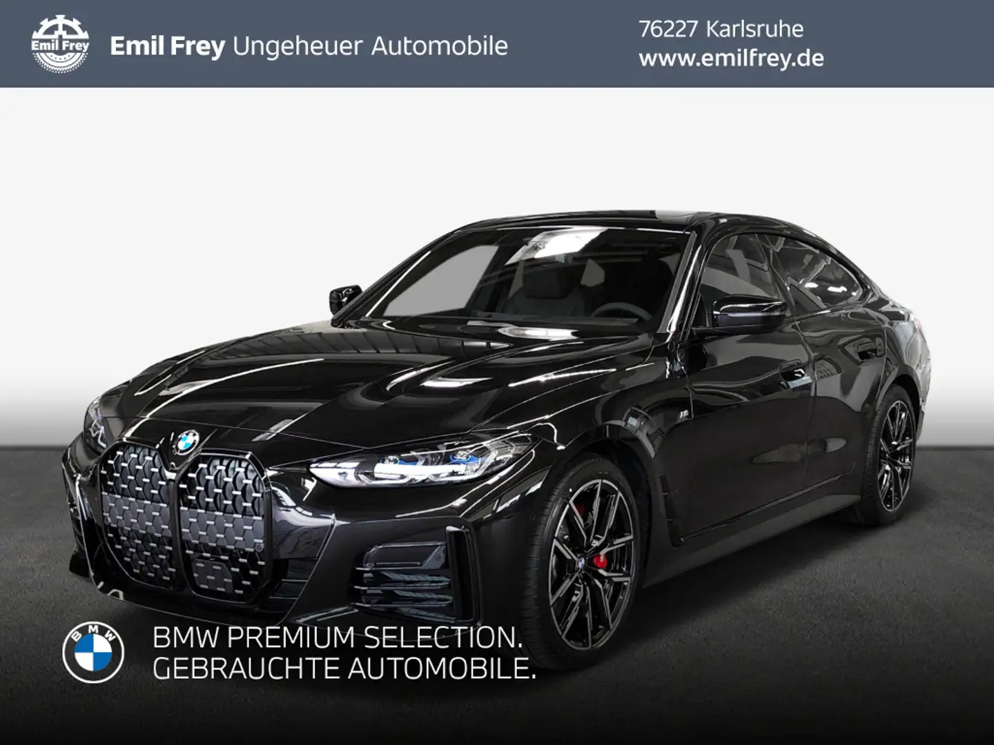 BMW 420 420d Gran Coupe M Sport Černá - 1