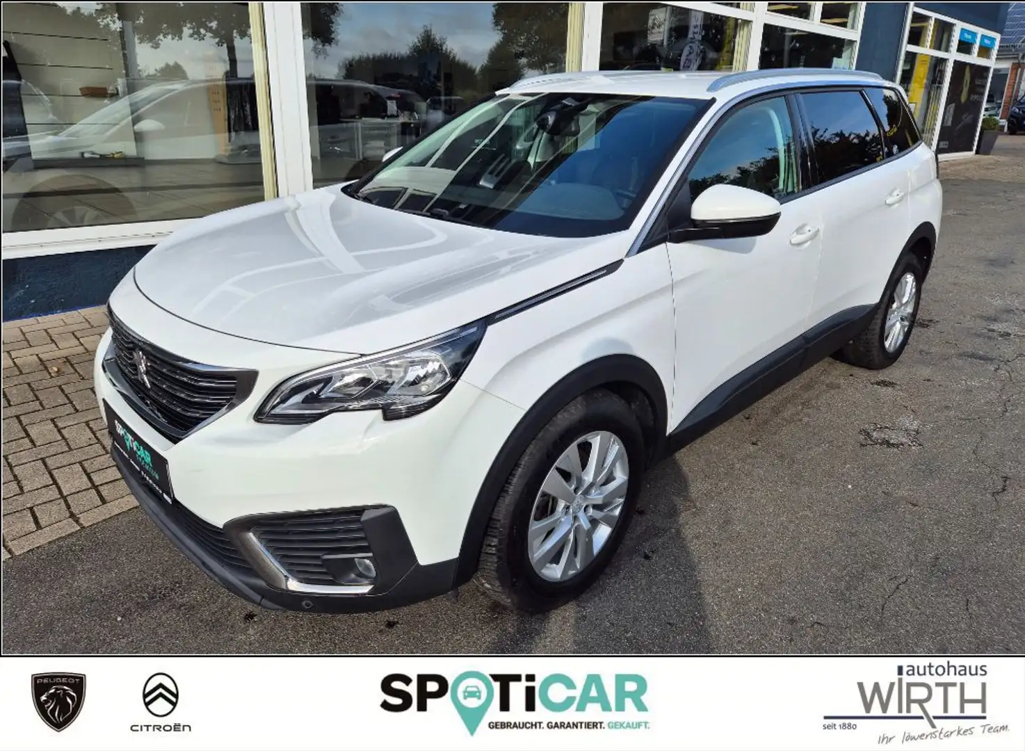 Peugeot 5008 Allure 130 NAVI+SITZHZG.+KAMERA Weiß - 1