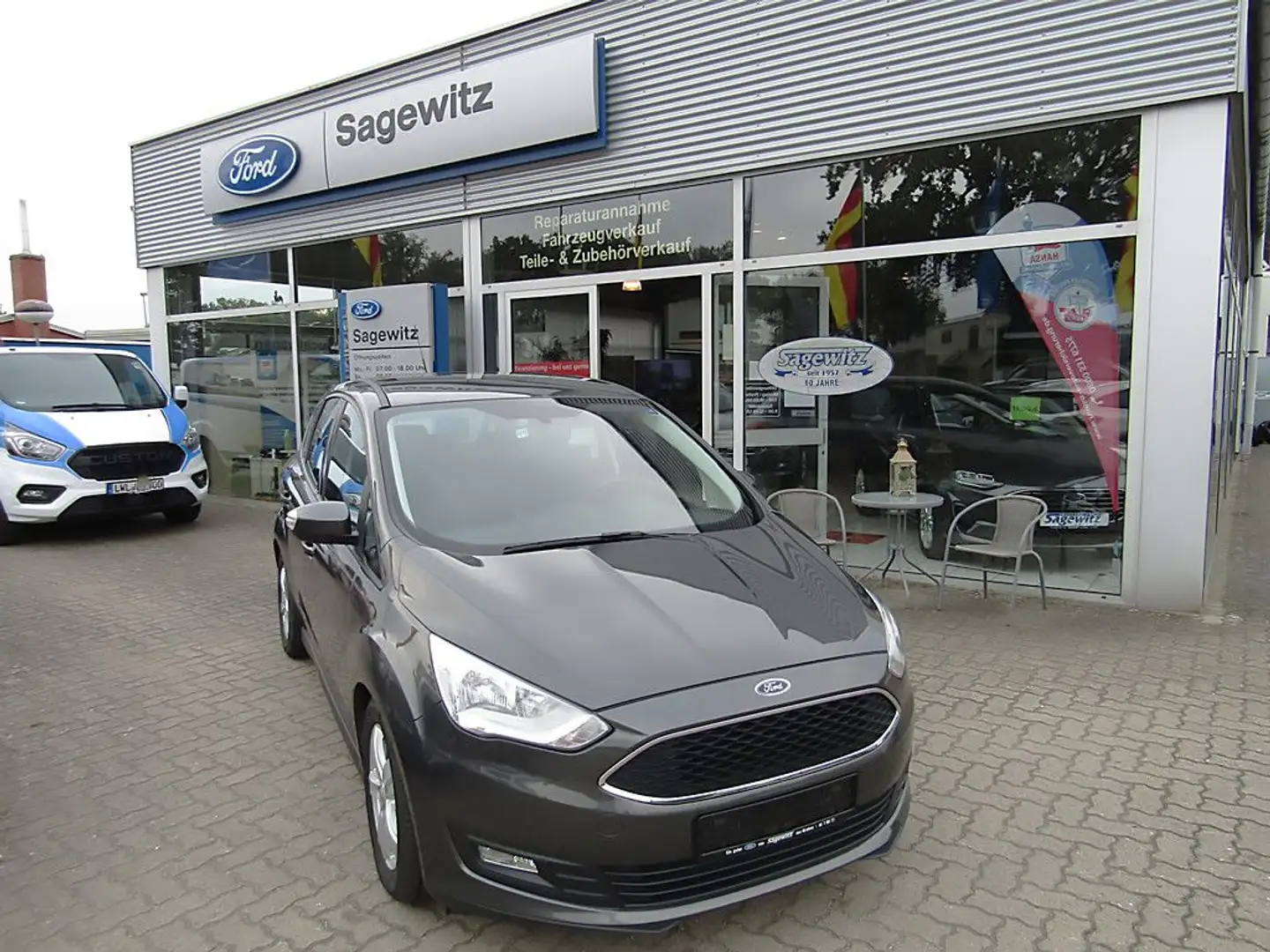 Ford C-Max 1.0 EcoBoost Trend CD-Radio MP3 SHZ Grau - 2