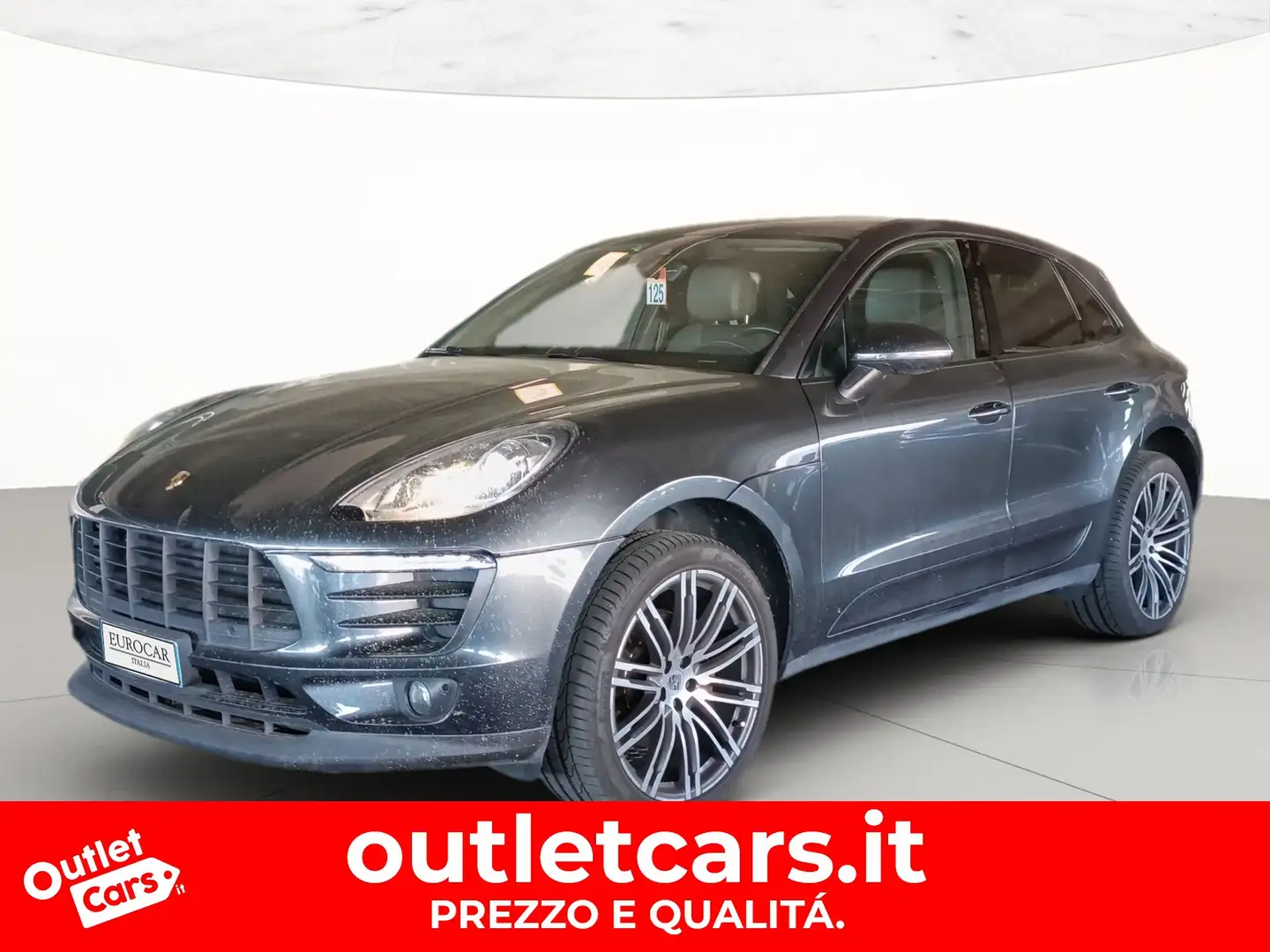 Porsche Macan 2.0 252cv pdk Grigio - 1