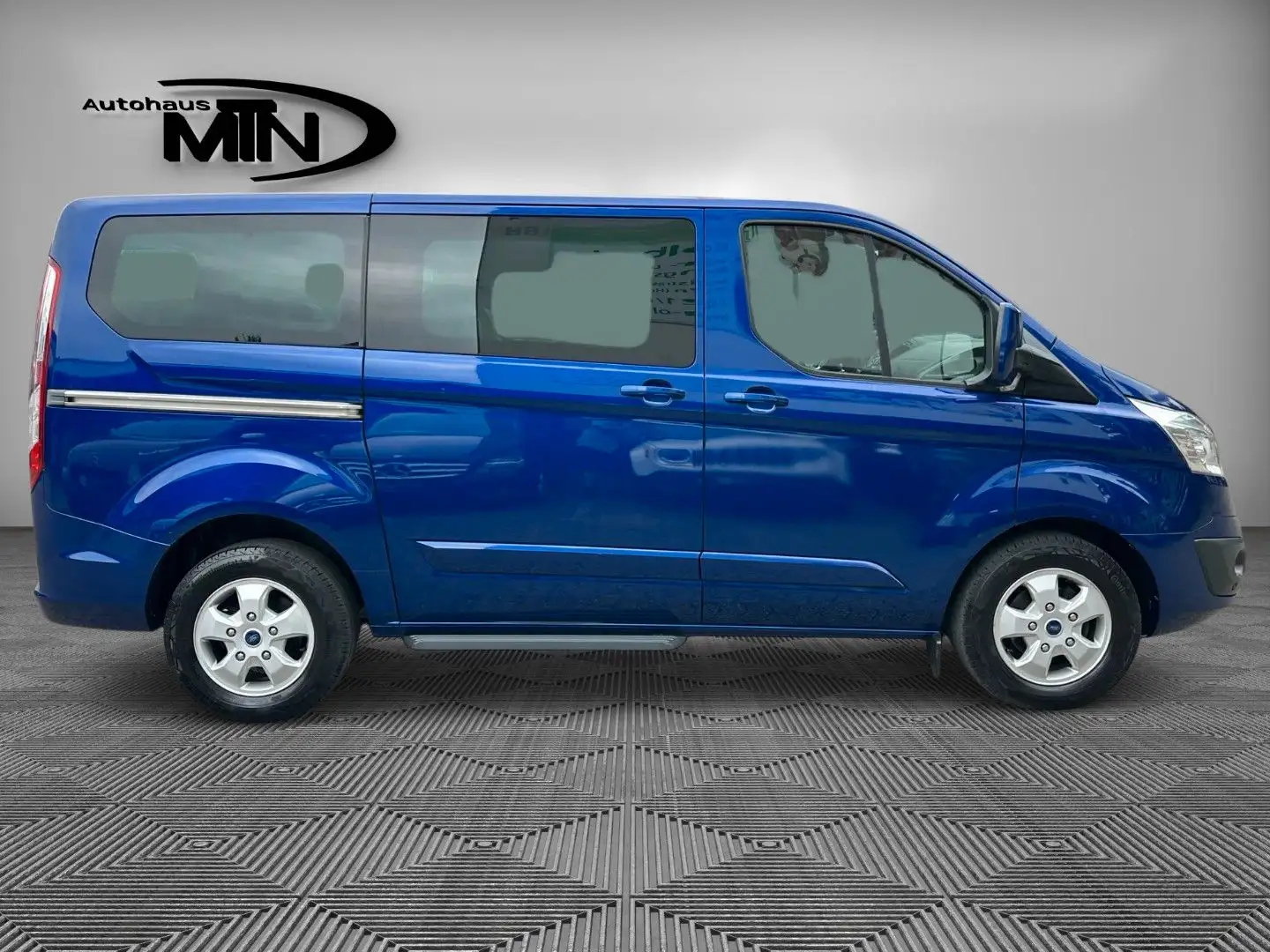 Ford Transit Custom Tourneo Custom 8.Stz Klima Tempomat PDC AHK Azul - 2