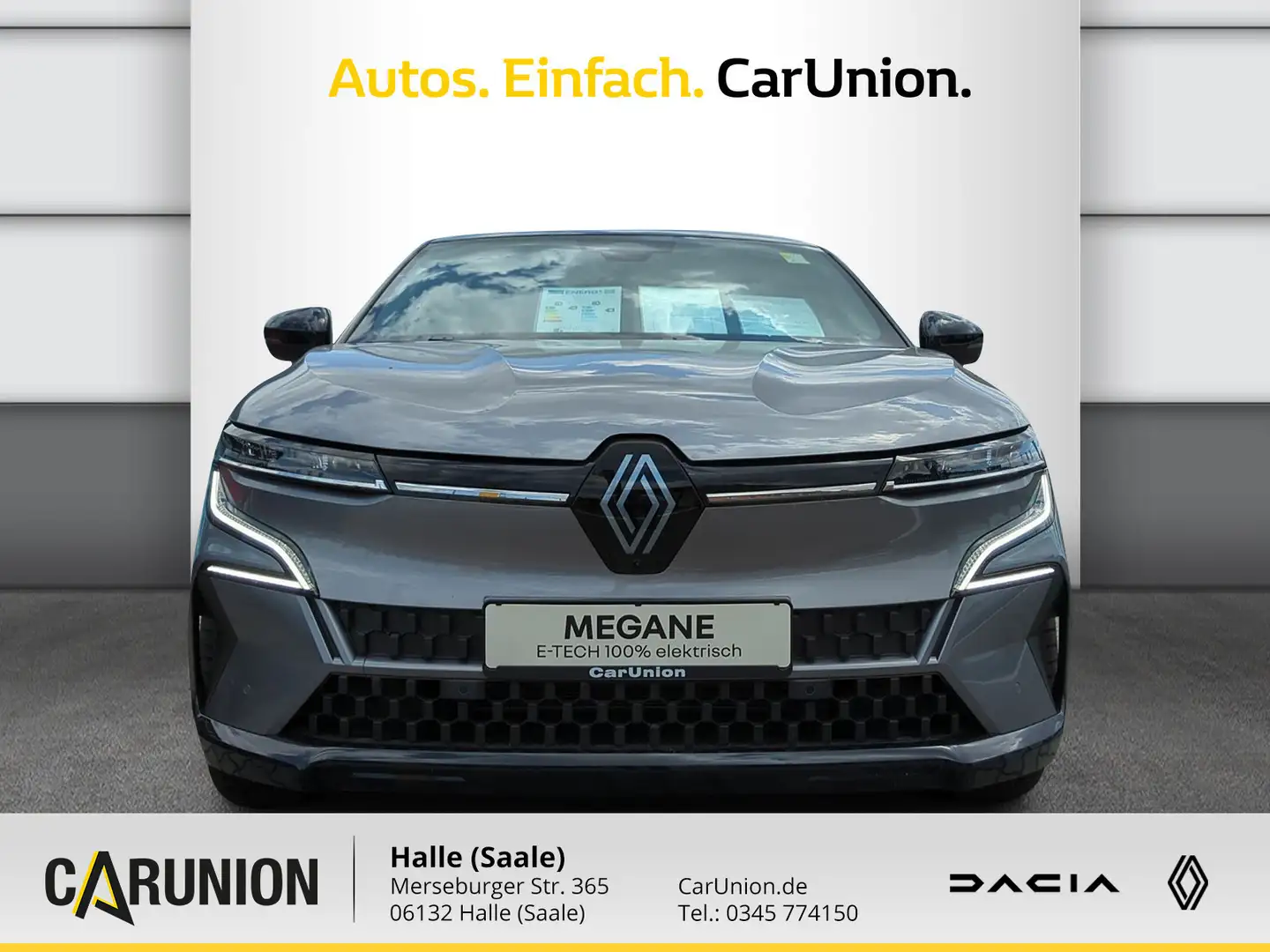 Renault Megane E-Tech 100% ele. Techno 2Zonen Klima/Navi Grau - 2