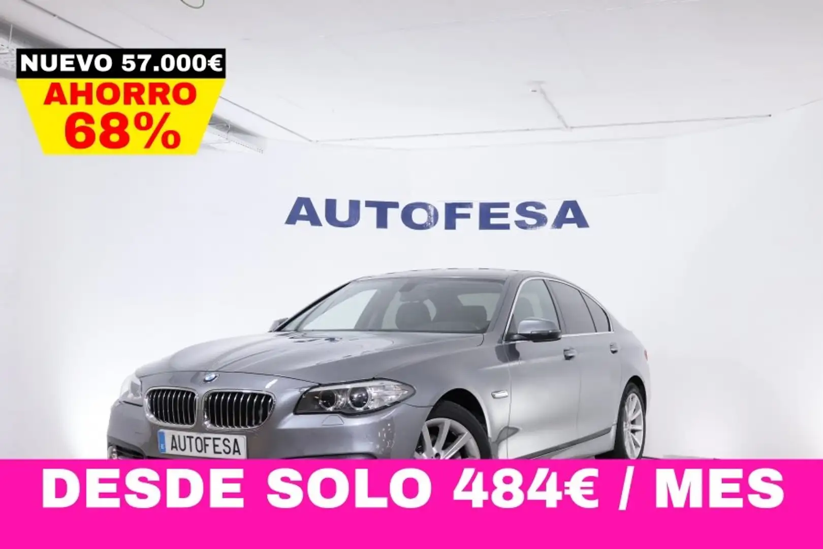 BMW 520 520D AUTO 190CV 4P #CUERO,NAVY, PARKTRONIC - 1
