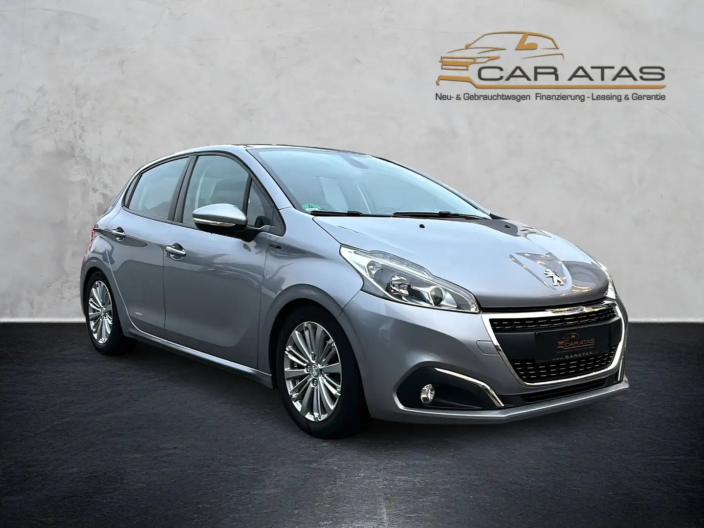 Peugeot 208 Signature 2.HAND NAVI KLIMA TEMPOMAT PDC MFL Grau - 2