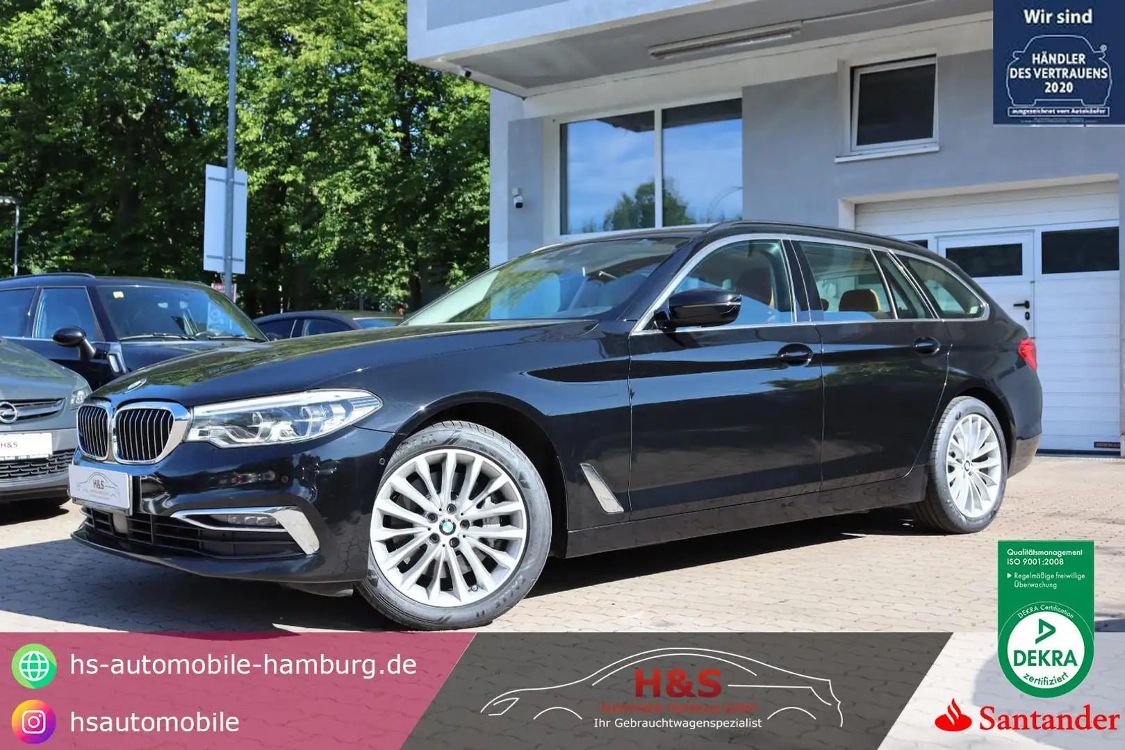 BMW 530 d xDrive Luxury Line Negro - 1