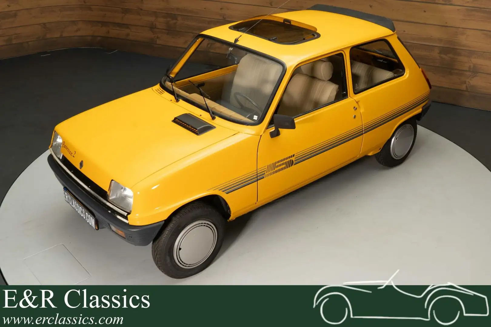 Renault Coupe 5 Parisienne 2 | Uitvoerig gerestaureerd | 1984 Yellow - 1