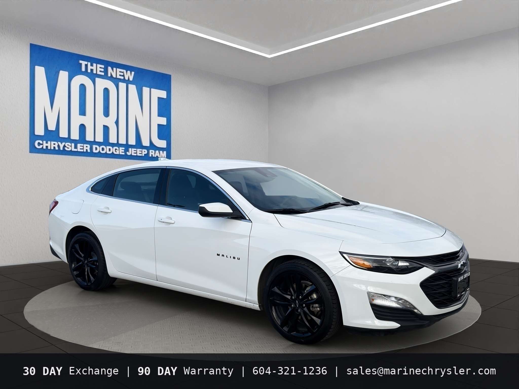 White 2024 Chevrolet Malibu Sedan Front-Wheel Drive Automatic