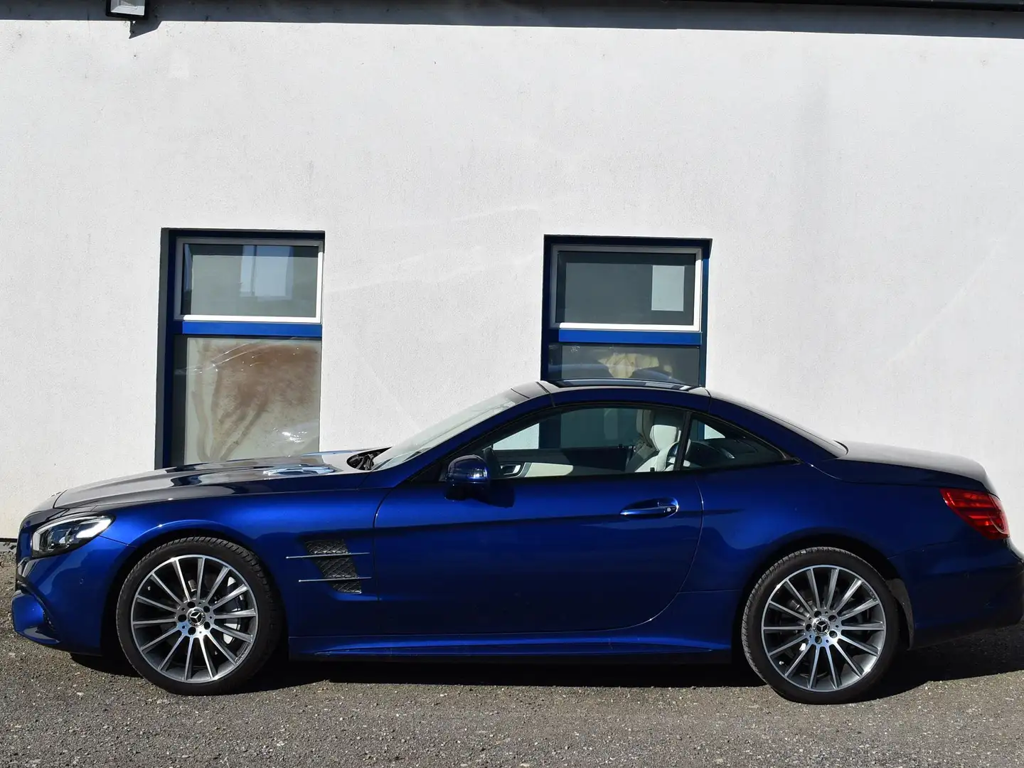 Mercedes-Benz SL 500 V8 AMG-line Blau - 2