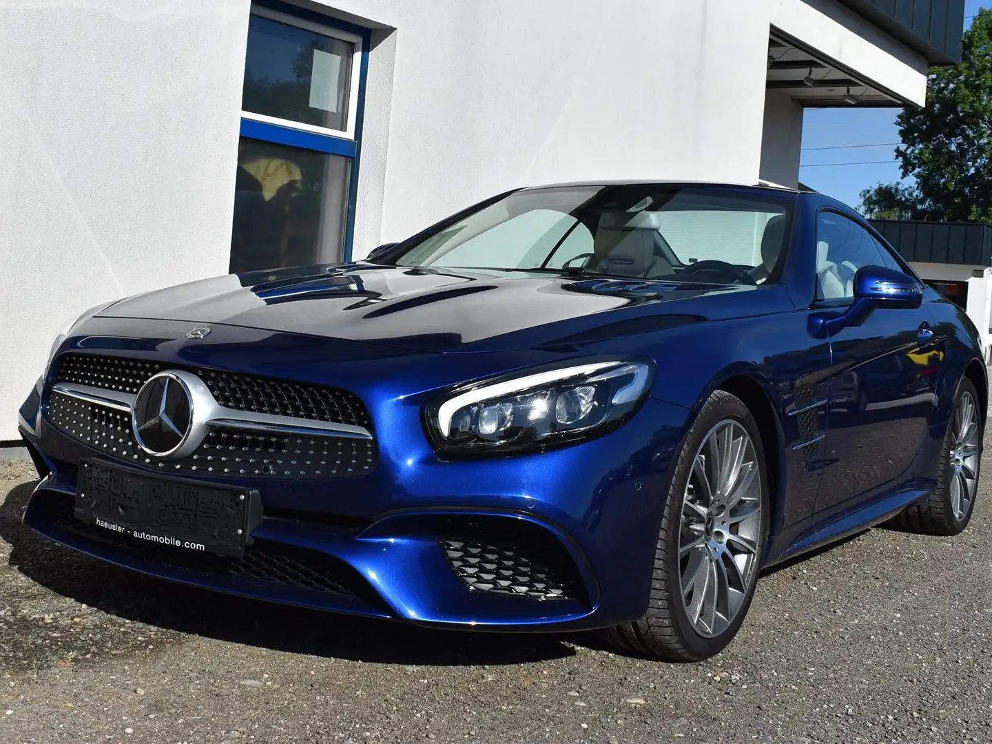 Mercedes-Benz SL 500 V8 AMG-line Blau - 1